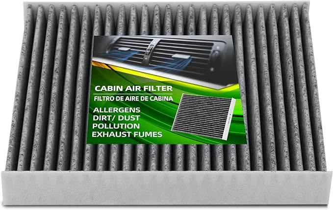 CF12157 Premium Cabin Air Filter With Activated Carbon Compatible with LEXUS ES350 ，TOYOTA HIGHLANDER，RAV4,PRIUS,CAMRY, COROLLA