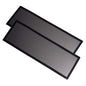 360mm 120mm x 2 PC Fan Dust Mesh Filter 4.72inch PVC Computer PC Case Dust Proof Filter Cover Magnetic Black 2-Pack