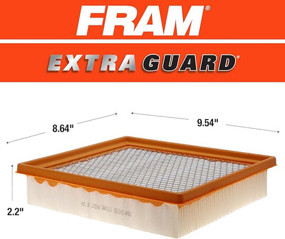 FRAM Extra Guard CA10755 Replacement Engine Air Filter for Select Lexus, Toyota, Jeep and Dodge Models, Provides Up to 12 Months or 12,000 Miles Filter Protection