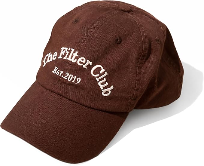 FILTER BY MOLLY-MAE Baseball Cap - Brown Cap for Women, One Size