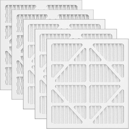 5 Pack MERV-10 Filter Replacement, Compatible with AlorAir CleanShield HEPA 550 and Abestorm HEPA 550 Air Scrubber Only – Not for Other 550 Models, Filter Size 14.8"L x 13.7"W x 0.8"H