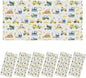 6 Pcs Fluorescent Light Covers for Ceiling Lights Construction Vehicles Excavators Dump Trucks Cranes Safety Signs Decorative Magnets Light Filters for Office Home Classroom Must Haves 4’ x 2’