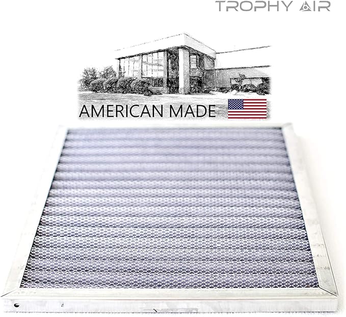 | Merv 8 | Washable & Reusuable AC/Furnace Filter | Lifetime HVAC & Furnace Air Filter | Washable | Superior particle-holding Ability | Premium Quality Aluminum | 24x30x1