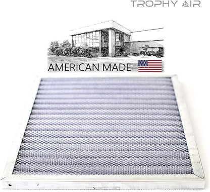 | Merv 8 | Washable & Reusable AC/Furnace Filter | Lifetime HVAC & Furnace Air Filter | Washable | Superior particle-holding Ability | Premium Quality Aluminum | 18x24x1