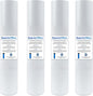 10 Micron Sediment water Filter - Whole House Water Filter Cartridge - 4.5 x 20-inch Replacement - Compatible with All Whole House Water Filter System - (20 X 4.5, 4 Count)