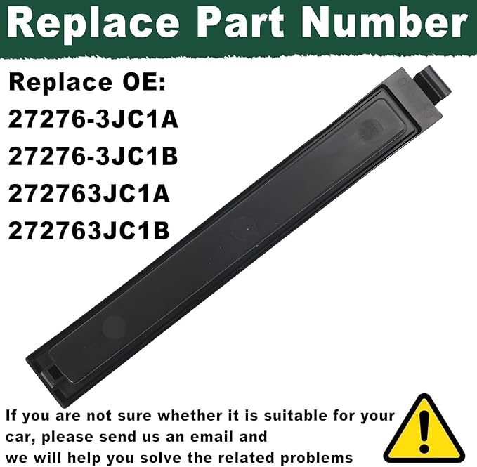 27276-3JC1A Cabin Air Filter Cover Door Fit for Nissan Altima 2013-2018 for Maxima 2016-2023 for Murano2015-2024 for Pathfinder 2013-2020 Replace 27276-3JC1B