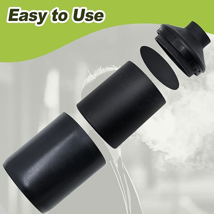 NewKe 4 Pack Replacement Filter Cartridges for Smoke Trap Personal Air Filter, 5 Stage HEPA + Activated Coconut Carbon Filter for Personal Smoke Air Filters, Smoke Filters with Long Lasting 500+ Uses