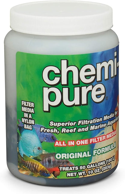 Boyd Enterprises ABE16705 Chemipure Filter Media for Aquarium, 10-Ounce (Pack of 3)