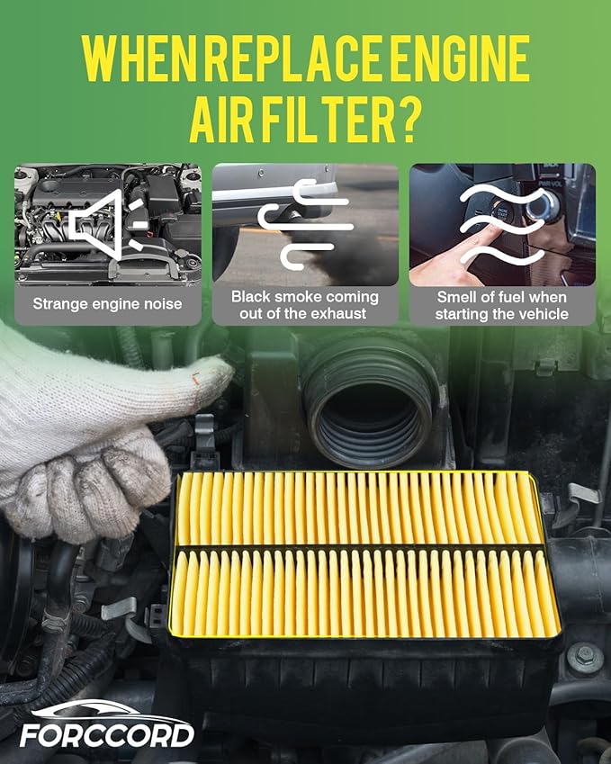 1 HEPA Pack Cabin Air Filter and 1 Pack Engine Air Filter fit for INFINITI QX50 2.0L (2019-2025) / QX55 (2022-2025) Replacement 165465NA1C 272775NA1A Accessories