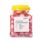 100 Pack Syringe Filter PTFE hydrophilic Lab Filters 0.45μm Pore Size 25mm Diameter Filtration Non-sterile Red