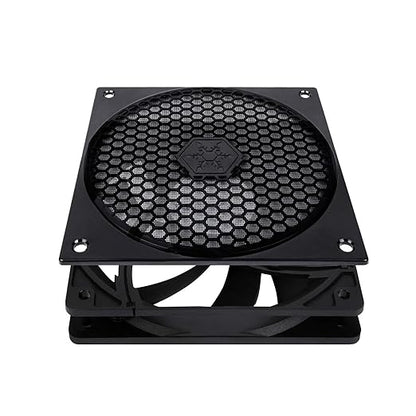 Silverstone Technology 120mm Fan Filter with Honeycomb Grille SST-FF121B-USA-2Pack
