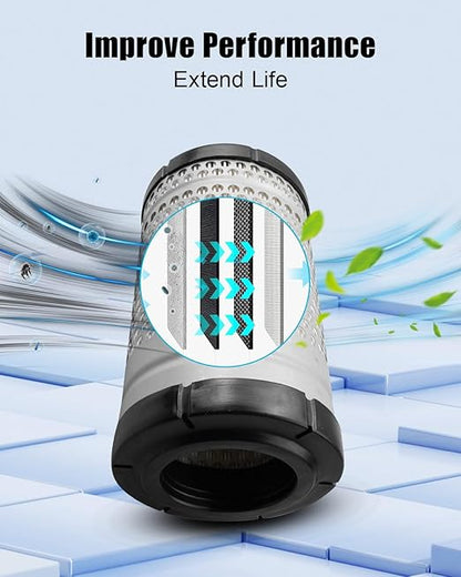 3710280M3 Filter Maintenance Kit Replace 3707793M1 6259119M91 6258877M91 7069558M92, Oil Air Hydraulic Oil Suction Filters