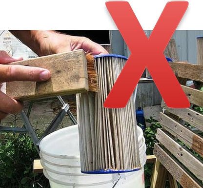Aquatix Pro Premium Pool & Spa Filter Cartridge Cleaner, Removes Debris & Dirt from Pool Filters in Seconds, Heavy Duty & Durable Pool Cartridge Filter Cleaner, for a Clean Flow of Water Today! (1)