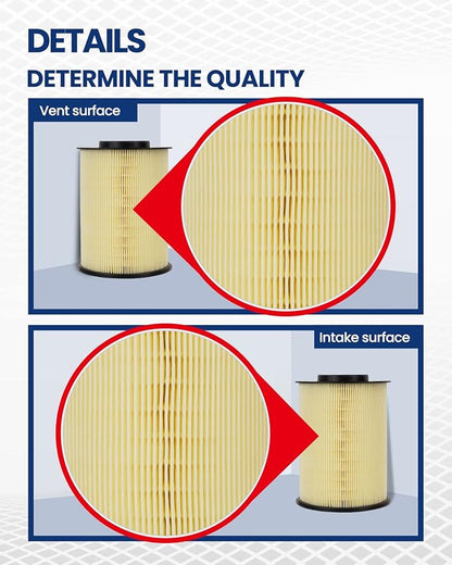 KAX Engine Air Filter, CA11114 Replacement for Focus 2012-2018 Escape 2013-2019 MKC 2015-2019 Transit Connect 2014-2016 Replce#FA-1908, Advanced Air Filter Media, Increased Acceleration