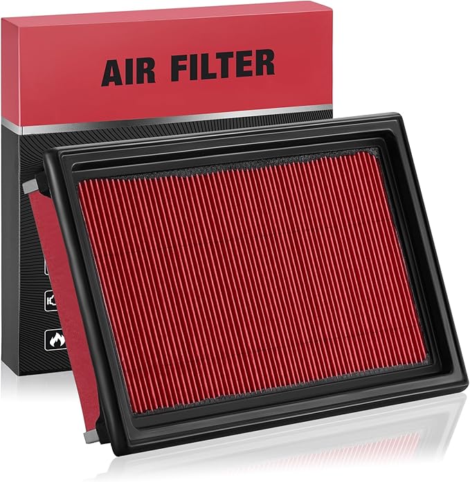 BDFHYK CA10234 Engine Air Filter Compatible with INFINITI Q50, Compatible with Nissan Cube NV200 Versa, 2007-2021, 3.5L 3.7L, Replace# 16546-ED500