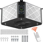 ABESTORM 360 Degree Intake Air Filtration System Woodworking 1350 CFM Hanging Air Filter with Strong Vortex Fan for Wood Workshop, Garage, Shop Dust Collectors, Up to 1700 sq. ft, DecDust 1350