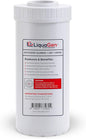 LiquaGen Activated Alumina + Carbon + KDF-55 Replacement Water Filter Cartridge – Helps Manage Fluoride, Chlorine & Taste, Refillable 2.5" x 10", 2.5" x 20", 4.5" x 10", 4.5" x 20" (1, 4.5" x 10")