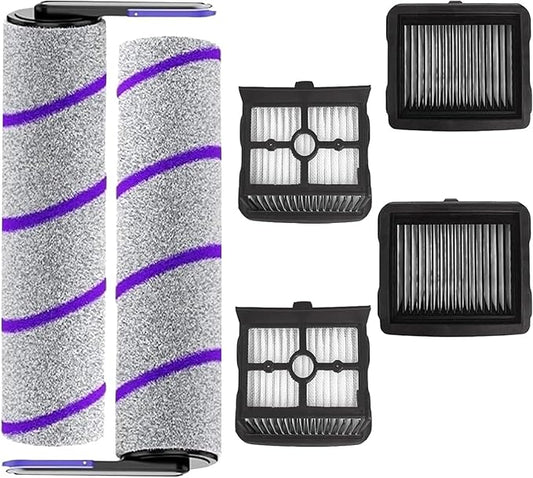 S20 Pro Replacement Parts for Narwal S20 Pro Wet Dry Vacuum Cleaner 6Pcs Accessories Kit, 4 HEPA Filters&2 Brush Rollers
