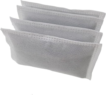 8 Pack Activated Charcoal Odor Absorbing Filter Refill Deodorizer Compatible with iTouchless Trash Cans 8 Gallon and Larger (Large)