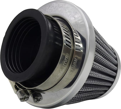 Semimo 35mm Air Filter – OEM Replacement Universal Cone Cleaner for 50cc–125cc ATV Quad Dirt Pit Bike Go Kart Scooter Moped | High Flow Washable Clamp-On Intake