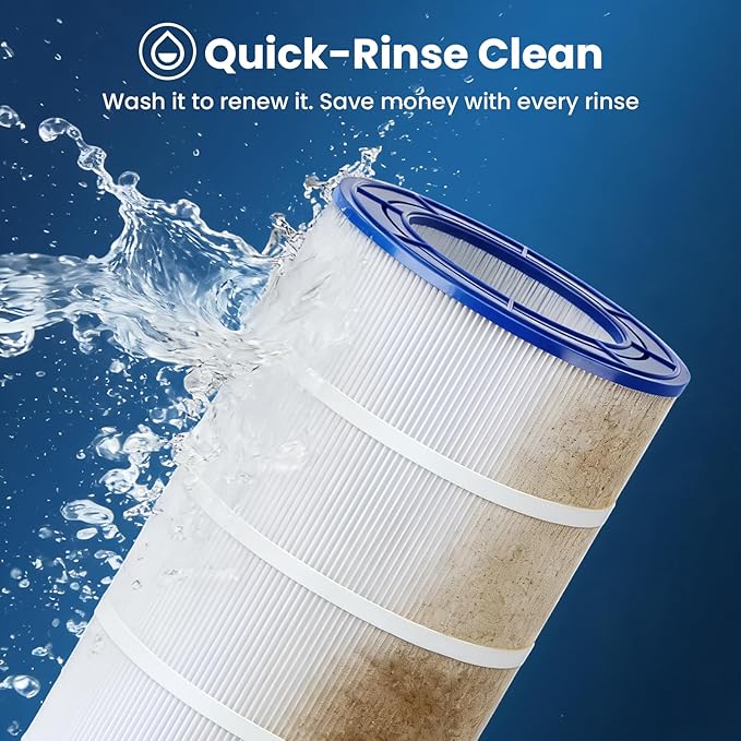 CC150 Pool Filter Cartridge Compatible with Pleatco PAP150, CCRP150, R173216, Unicel C-9415, 59054300, Filbur FC-0687, 160317, 160355, 160352, 150 sq.ft. 1 Pack