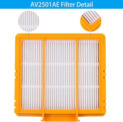 AV2501AE RV2502AE AV2501S RV2520AOUS AV2510AOUS Filters Shark True Filters shark av2501s filters Shark Smart AI Robot Vacuum Cleaner 6 Pack