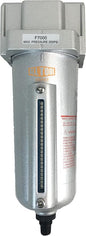 1/2" NPT HEAVY DUTY Industrial Grade Particulate Filter/Water Trap For Air Compressor Compressed Air Lines, 5u With Metal Bowl (AUTO DRAIN)