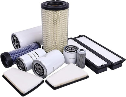 Filter Kit Compatible for CASE Tractor FARMALL 85C 120C 120U 90C 100C 95C 105C 105U 110C 110U 115C 115U