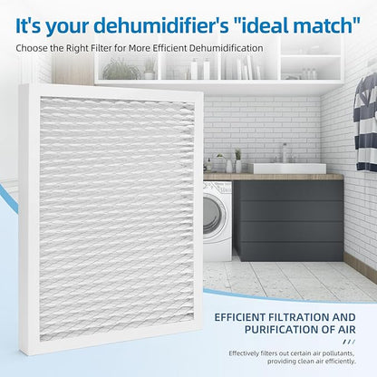 14 x 17.5 x1.75 MERV 13 Replacement Filter Compatible with Honeywell DR90 DR120 Dehumidifiers (50070171-002) Santa Fe Advance90 Advance100 Advance120,4 Pack