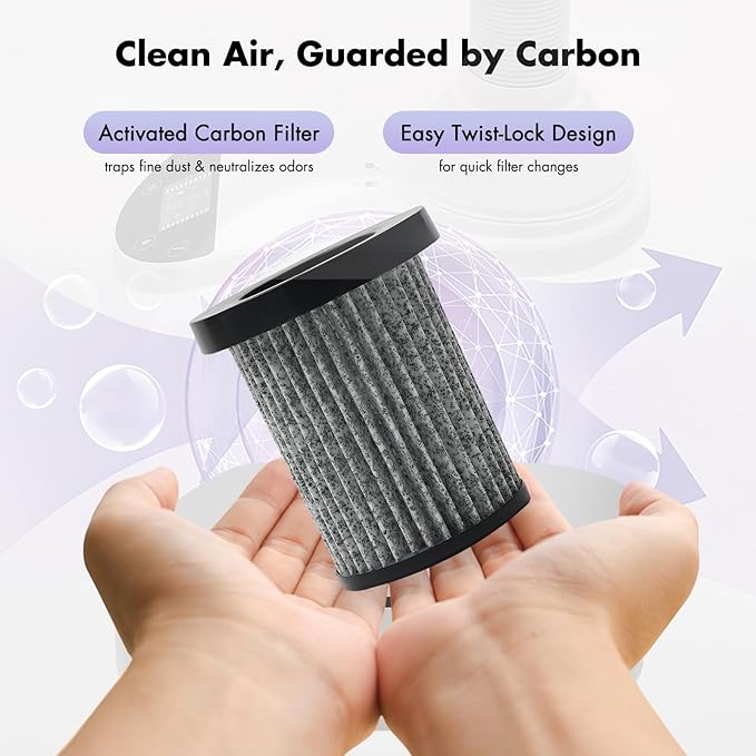 Nail Dust Collecting Machine, Multifunctional Polisher Dust Vacuum Cleaner, Tabletop Dust Collector for Laboratories, Dust Collector Vacuum Cleaner, For Adsorbing the Dust Produced in Daily Polishing