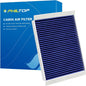 PHILTOP Premium Cabin Air Filter w/Dual Activated Carbon, Compatible with CF12152 Ford Mustang 2015-2026, Carbon Filter Up Dust Pollen Odor