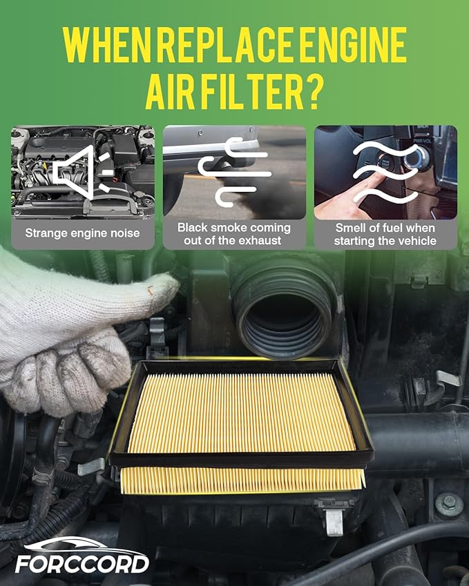 CA11305 Engine Air Filter Fits for 328i, 328i xDrive, 320i, 320i xDrive, 428i, 428i xDrive, 428i Gran Coupe, 328i GT xDrive Air Filter Replacement Car Accessories