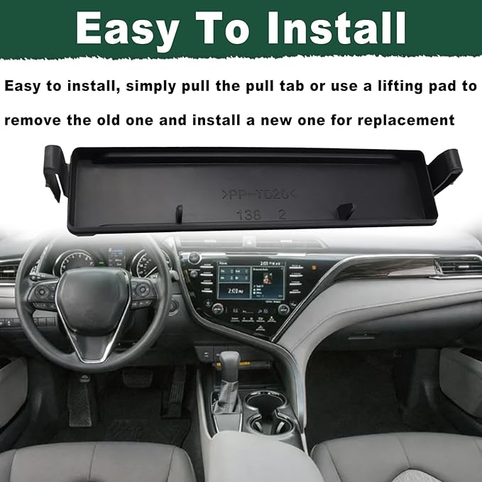 AC Cabin Air Filter Plate Cover Door Panel Fit for Toyota Avalon Camry Highlander Sequoia Sienna Tundra Venza ES350 Lexus RX350 Replace 88899-07010