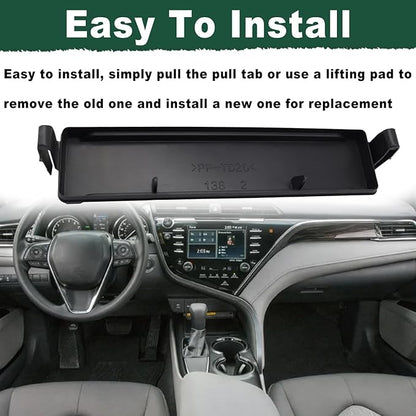 AC Cabin Air Filter Plate Cover Door Panel Fit for Toyota Avalon Camry Highlander Sequoia Sienna Tundra Venza ES350 Lexus RX350 Replace 88899-07010