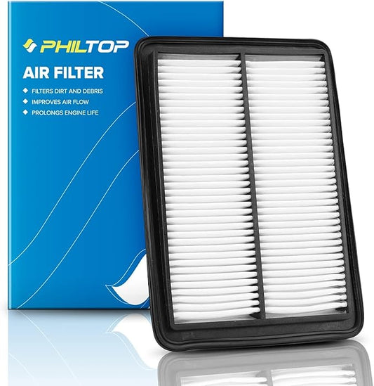 PHILTOP Engine Air Filter, Compatible with CA11858 Nissan Rogue 2014-2020, Rogue Sport 2017-2022, Improve Engine Performance Car Accessories