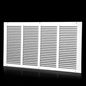 24x12 Return Air Grille(Duct Opening Size),Air Return Vent Cover,Flat Vent Cover,Rejillas De Aire Acondicionado para Casa,Return Air Grilles,Outer Dimensions:25.75"Wx13.75"H(24"Wx12"H, Duct Opening)