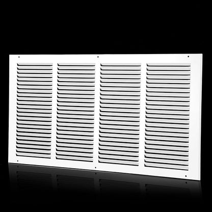 20x10 Return Air Grille(Duct Opening Size),Air Return Vent Cover,Flat Vent Cover,Rejillas De Aire Acondicionado para Casa,Return Air Grilles,Outer Dimensions:21.75"Wx11.75"H(20"Wx10"H, Duct Opening)