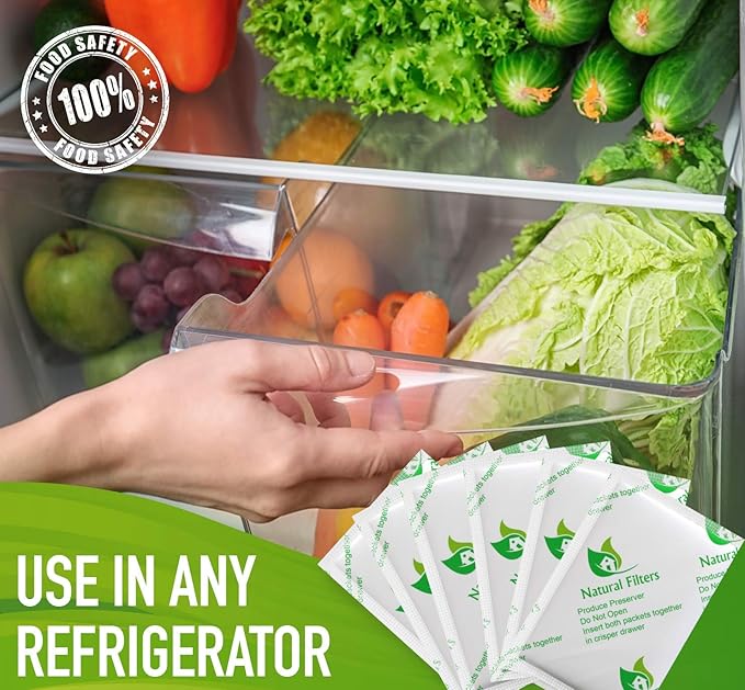 Fresh Flow Produce Preserver Refill Kit 3-Pack (6 Packets Total)