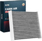 KAX Cabin Air Filter with Activated Carbon, CF12002 Replacement for Kia Soul 2014-2019, Soul EV 2015-2019, CP002 Premium Cabin Filter with Activated Carbon