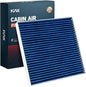 KAX Premium Cabin Air Filter with Dual Active Carbon, CF11819 Replacement for Chevrolet Sonata, Captiva Sport, Hyundai Azera, Santa Fe, Equinox, GMC Terrain, Optima, Sedona, Cadenza, Vue Cabin Filter