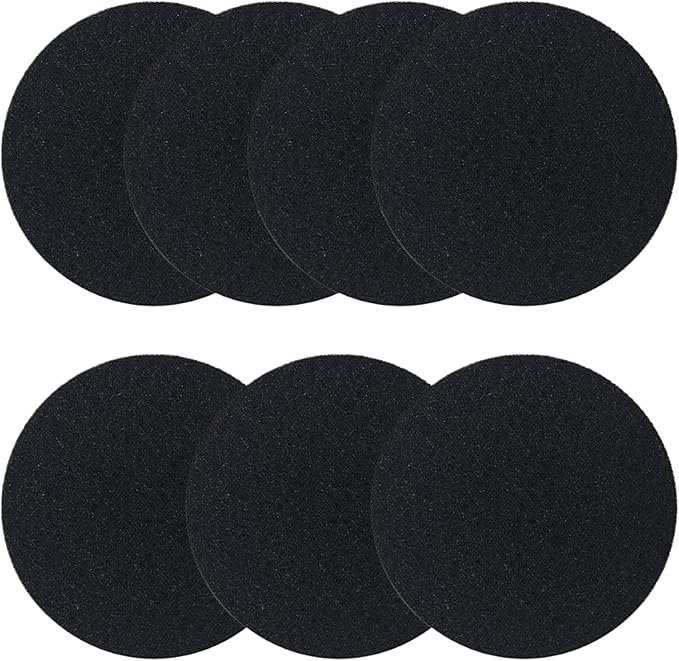 Compost Bin Filter 7Pcs 7 Inch Activated Charcoal Filters for Compost Bucket Round Replacement Deodorant Charcoal Filter for, Bags