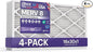 BNX TruFilter 16x30x1 Air Filter MERV 8 (4-Pack) - MADE IN USA – Dust & Pet Defense Electrostatic Pleated Air Conditioner HVAC AC Furnace Filters for Dust, Pet, Mold, Pollen MPR 600 – 700 & FPR 5