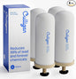 Culligan MaxClear 7” Gravity Water Filter Replacement Compatible with ProOne & Berkey Water Filter Systems, Ceramic & Carbon Filter NSF/ANSI Certified, Reduce Total PFAS, Microplastics & Lead, 4-Pack