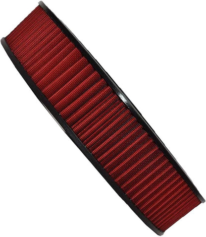A-Team Performance 14x3 Air Filter Element - Washable & Reusable High Flow Filter - Compatible with GM, Ford & Mopar Oldsmobile & Pontiac