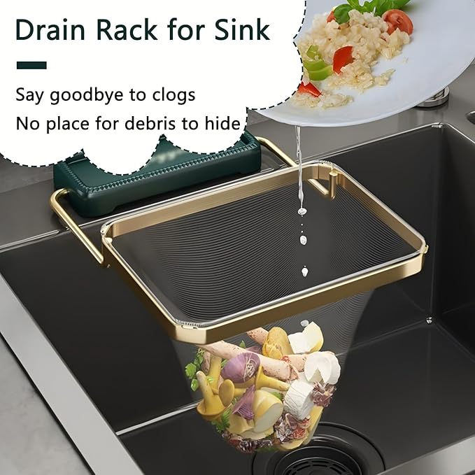 50Pcs Kitchen Residue Mesh Bag Sink Strainer Collapsible Food Catcher Square Bracket Corner Hanging Drain Basket Filter Screen Holder for Waste White 2pcs
