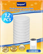 KEEPOW 12 Pack Aroma Pads Refills Compatible with LEVOIT Core Mini/LV-H128 Air Purifier, Essential Oil Pads Replacement Aromatherapy Refill Pads
