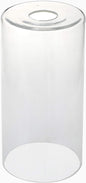 GoLucky Clear Cylinder Clear Glass Shade Accessory Glass Lamp Fixture Shade Replacement Glass Pieces with 1-5/8 Inch Fitter 3.5"(D)5.5"(H) Multiple Specifications