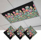 Fluorescent Light Covers for Ceiling Lights Colorful Flowers Magnetic Light Filters 3 Pack 4x2 ft Abstract Lines Floral Ceiling Lights Cover for Classroom Office School Home Drop Lamp Decor