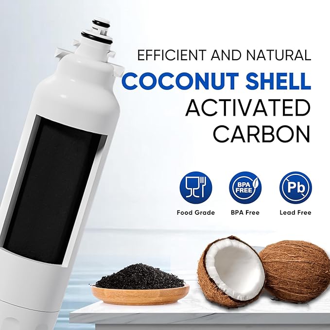 PUREPLUS LT800P NSF/ANSI 401, 53, 42 & NSF P473 Certified Certified Replacement for LG ADQ73613401, Kenmore 469490, 9490, ADQ73613402, ADQ736134, LSXS26326S LMXC23746S, LT120F, 1Pack