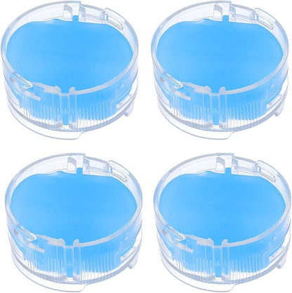 Odor Neutralizer Cartridge Replacement for Shark AZ3000 AZ3002 HZ3000 HZ3002 HZ702 IZ862H IZ562H ZD550 ZU102 LA702 Odor Elimination Replacement 1541FC3000(Pack of 4pcs,Bluebell)